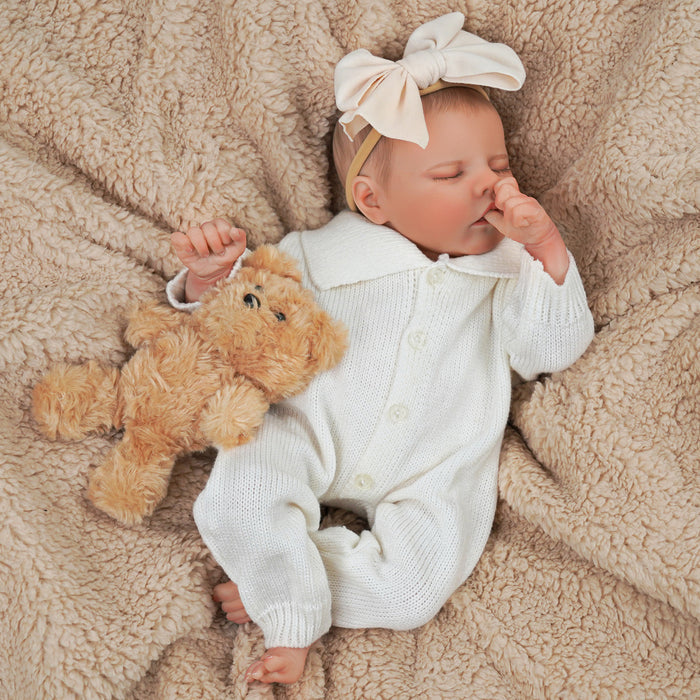 Babeside Realistic 17" Newborn Truly Reborn Baby Doll Girl Twinnie