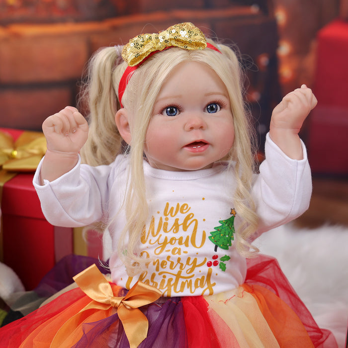 Babeside Stella 20'' Christmas Adorable Realistic Reborn Baby Doll Girl