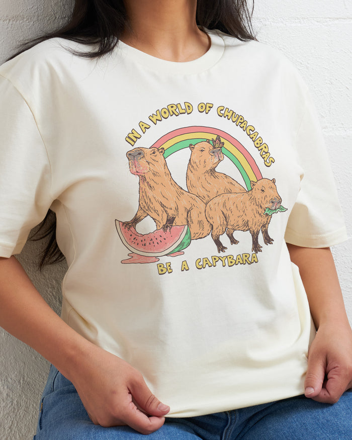 Be a Capybara T-Shirt Australia Online