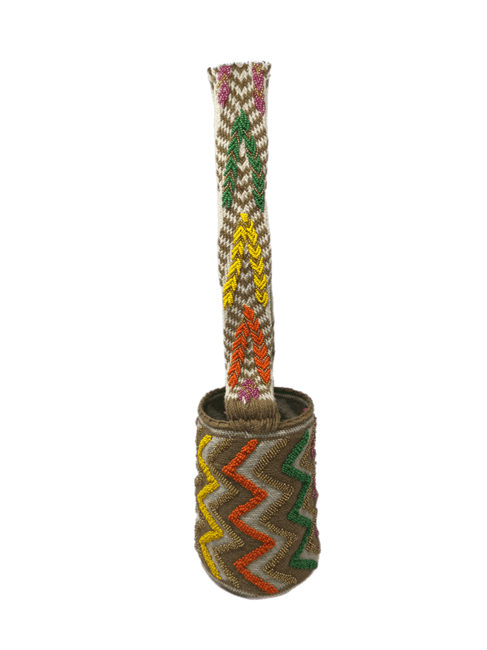 Beaded Bucket Bag