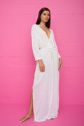 Beaded Pearl Santorini Dress