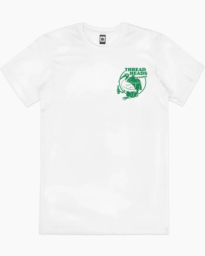 Bin Chicken Beer Mini Print Tee Australia Online