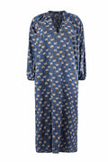 Block Print Boho Maxi Dress
