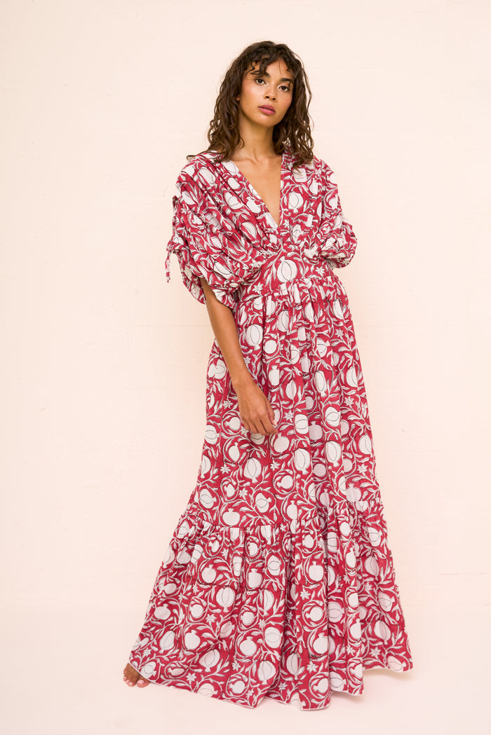 Block Print Clara Dress
