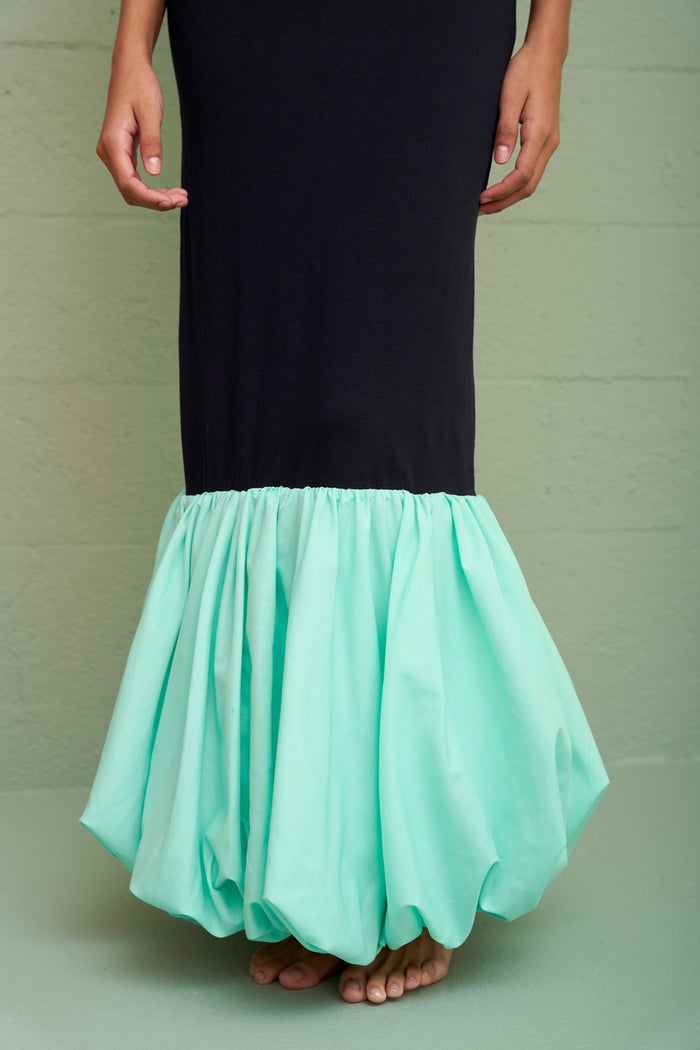Bubble Hem T-shirt Dress