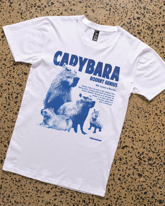 Capybara Rodent Genius T-Shirt Australia Online