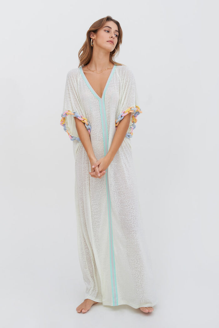 Chain Sleeve Abaya
