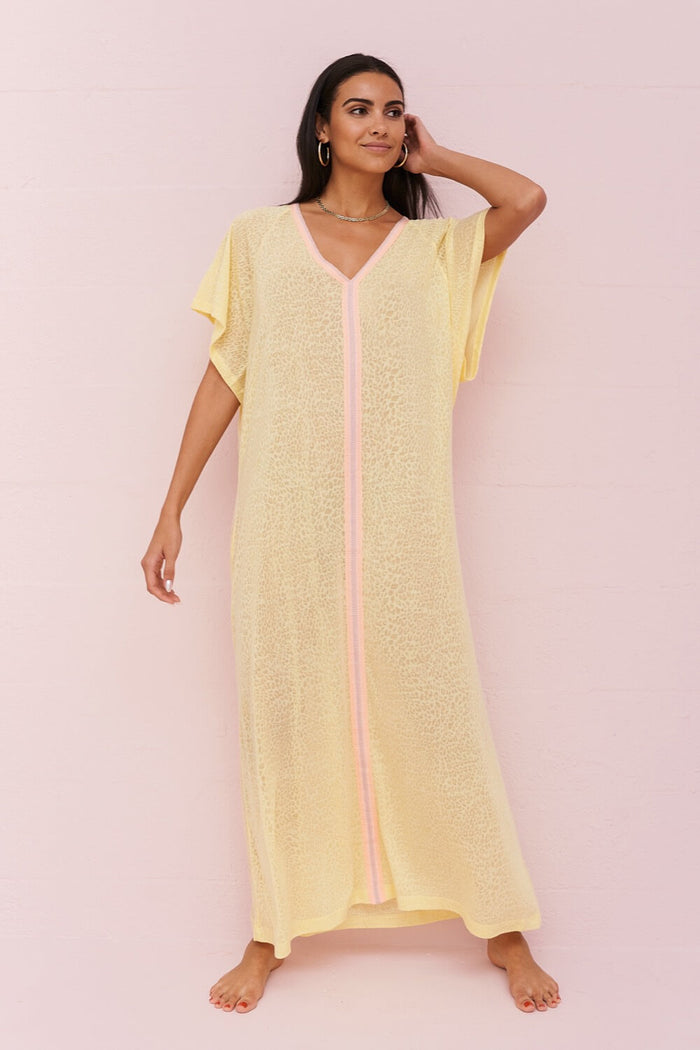 Cheetah Inca Abaya
