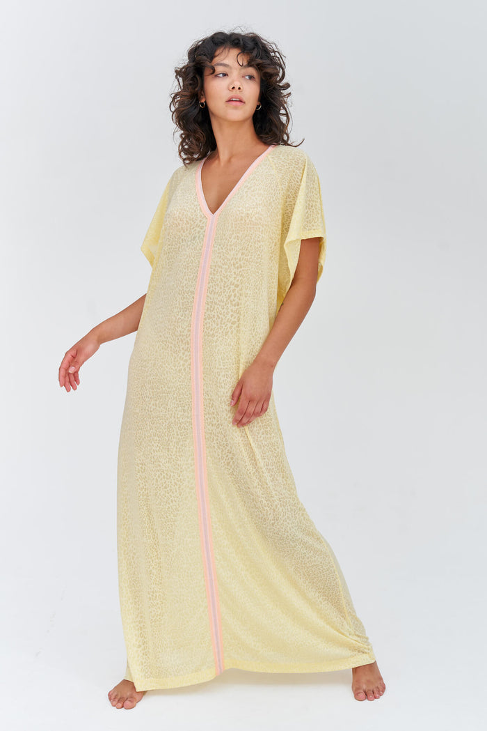 Cheetah Inca Abaya