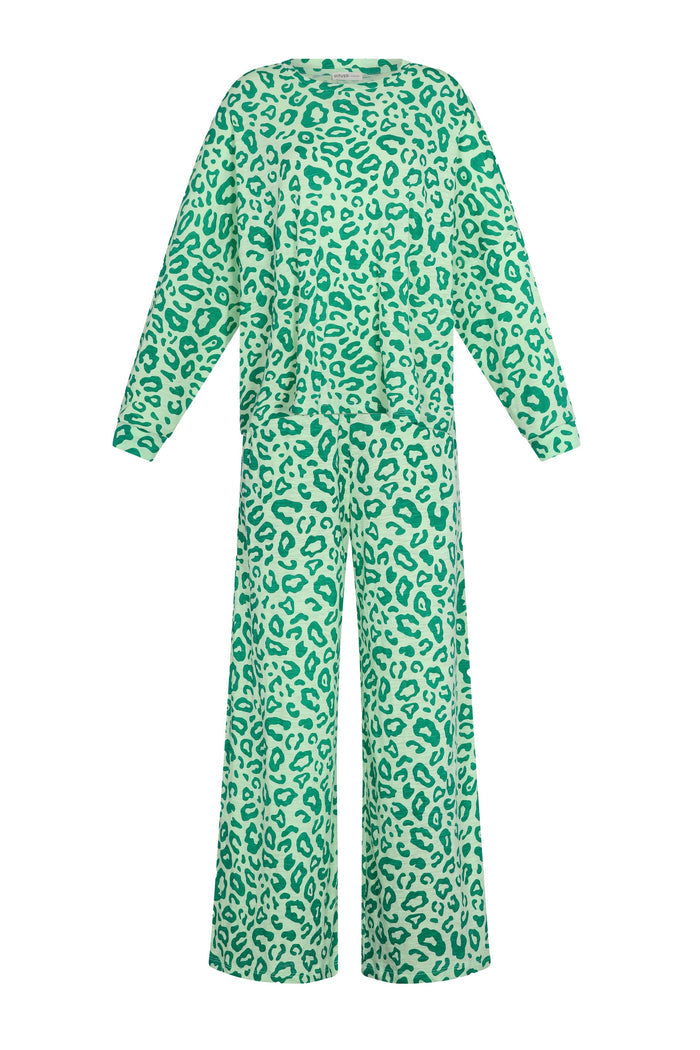 Cheetah PJ Set