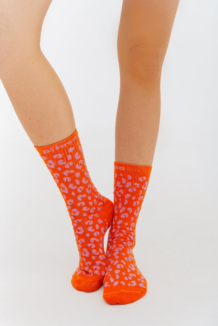 Cheetah Socks
