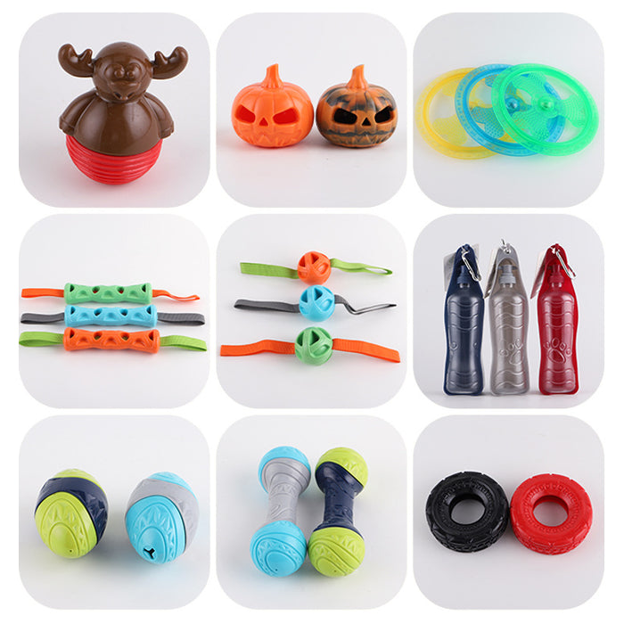 Color Changing Pumpkin Dog Toy