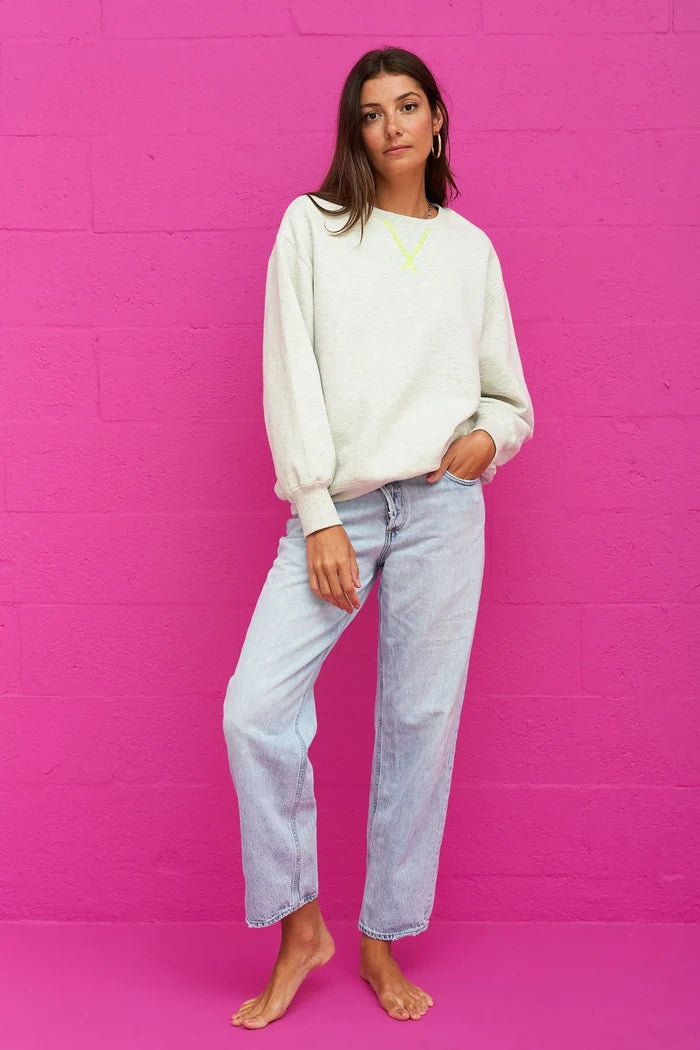 Contrast Stitch Sweater