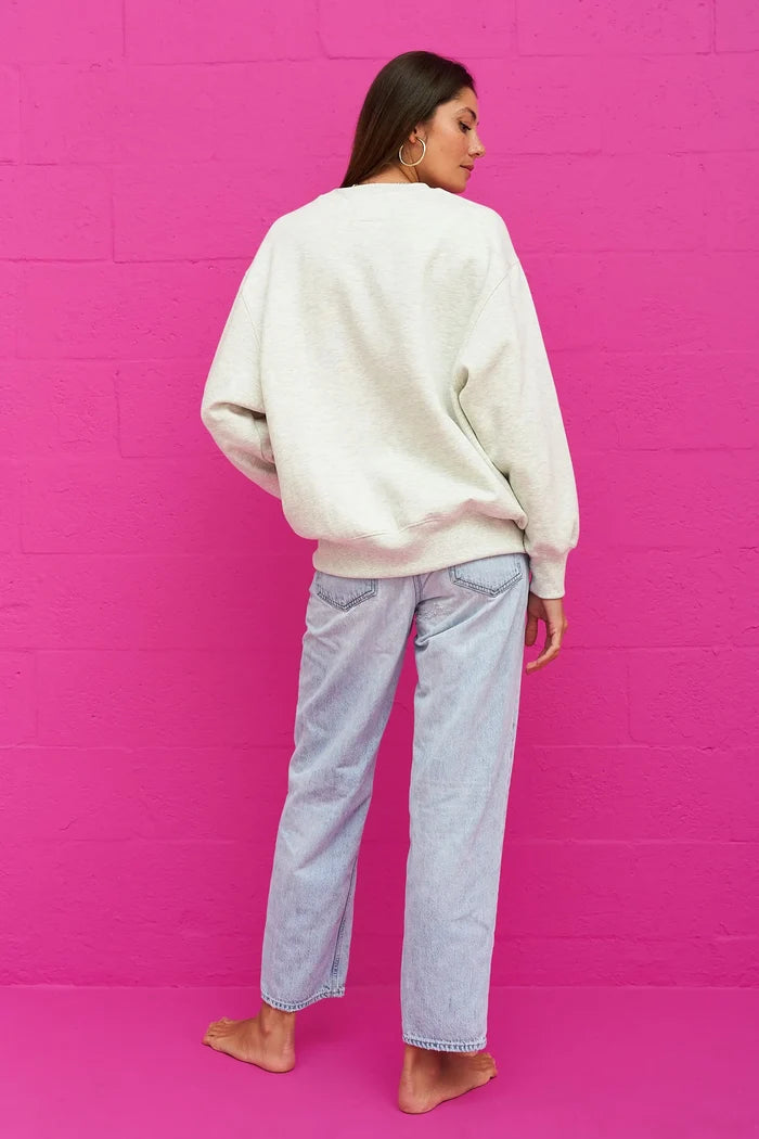 Contrast Stitch Sweater