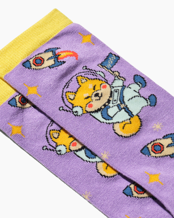 Cosmic Shiba Socks Australia Online