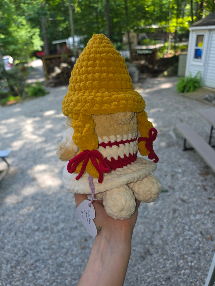 Creepy doll gnome plushie