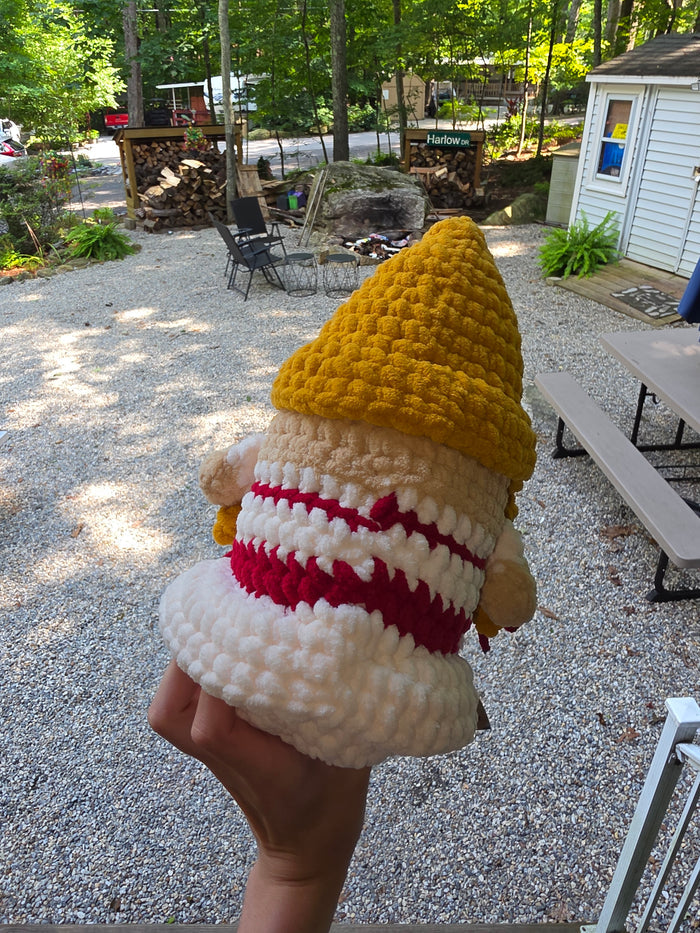 Creepy doll gnome plushie