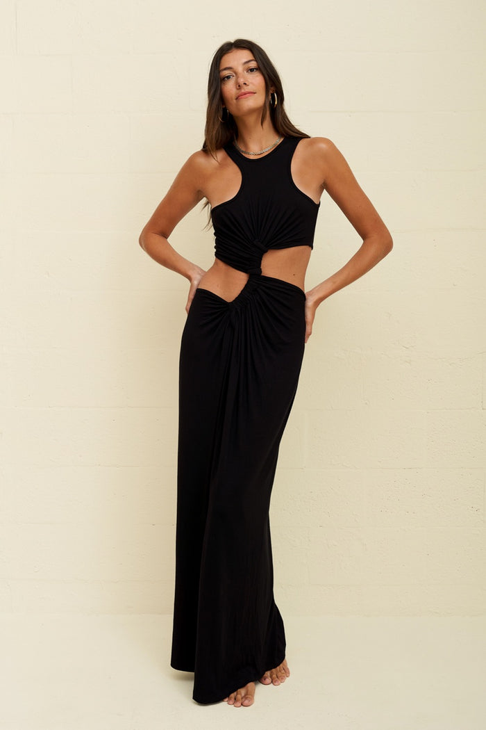Cutout Twist Dress