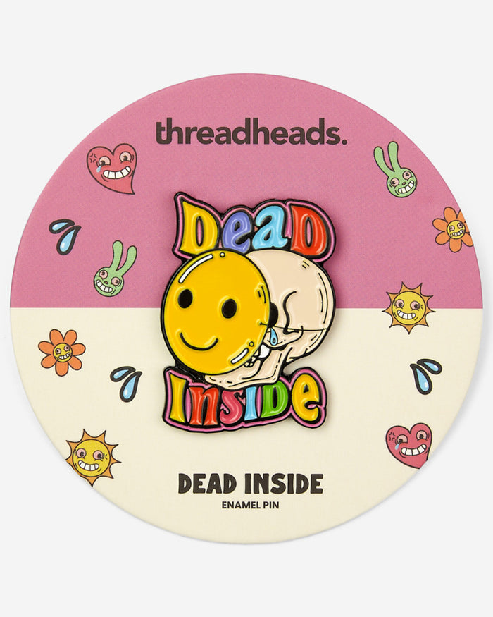 Dead Inside Enamel Pin Australia Online