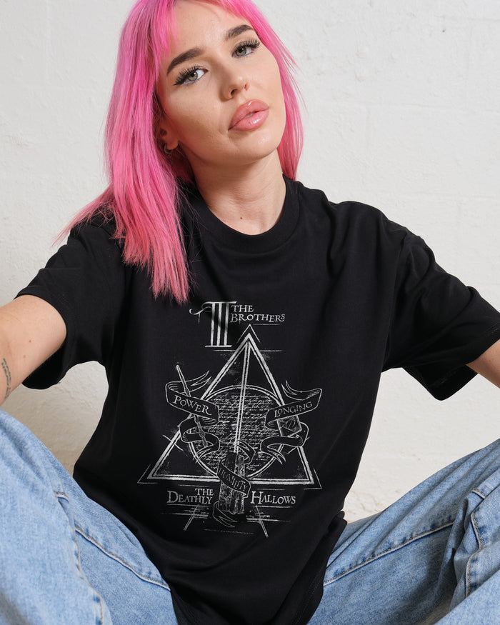 Deathly Hallows Logo T-Shirt Australia Online