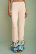 Delphi Satin Peplum Pant