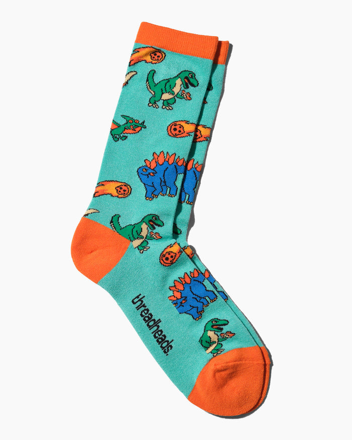 Dinosaurs and Meteors Socks Australia Online
