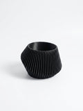 doniczka 7x9cm czarny mat