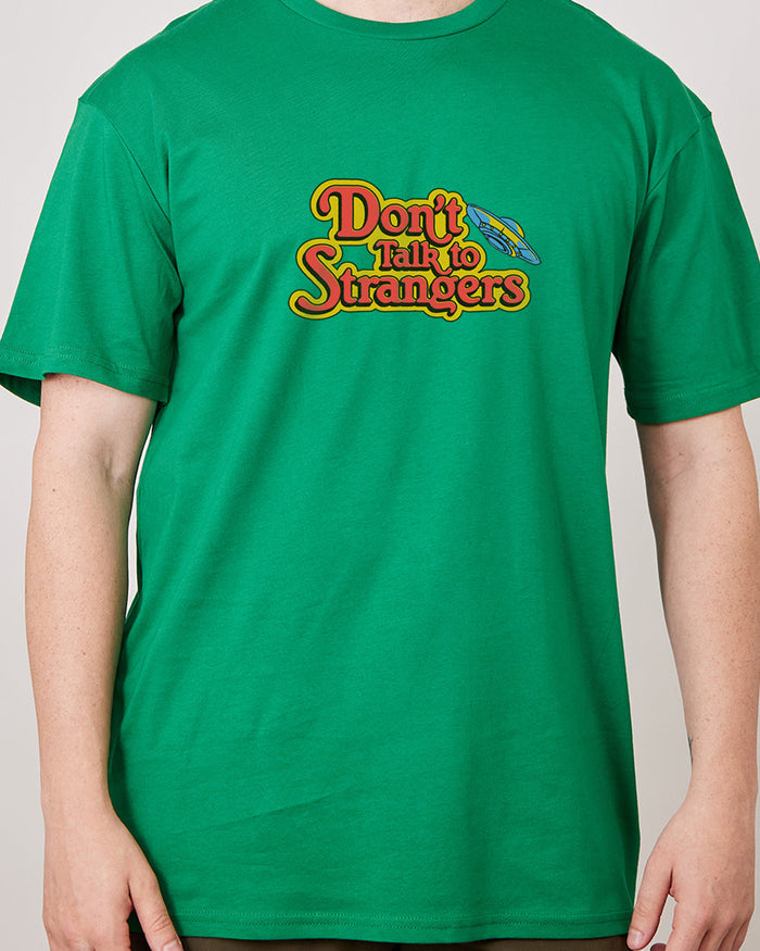 Don't Talk to Strangers Front and Back T-Shirt Australia Online
