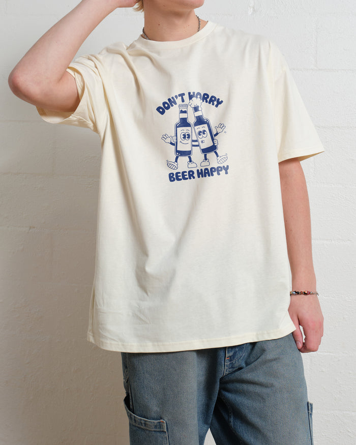 Don't Worry, Beer Happy T-Shirt Australia Online