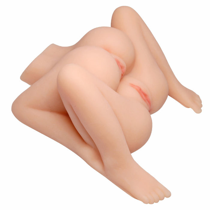 Double Decker Threesome Pussy and Ass Masturbator