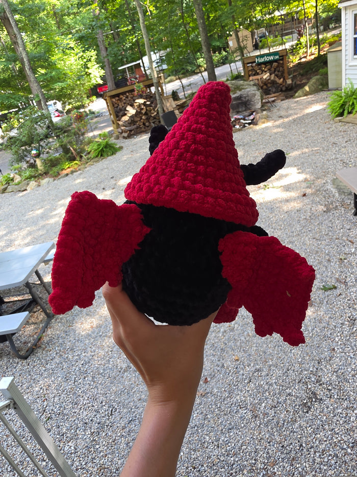 Evil gnome plushie