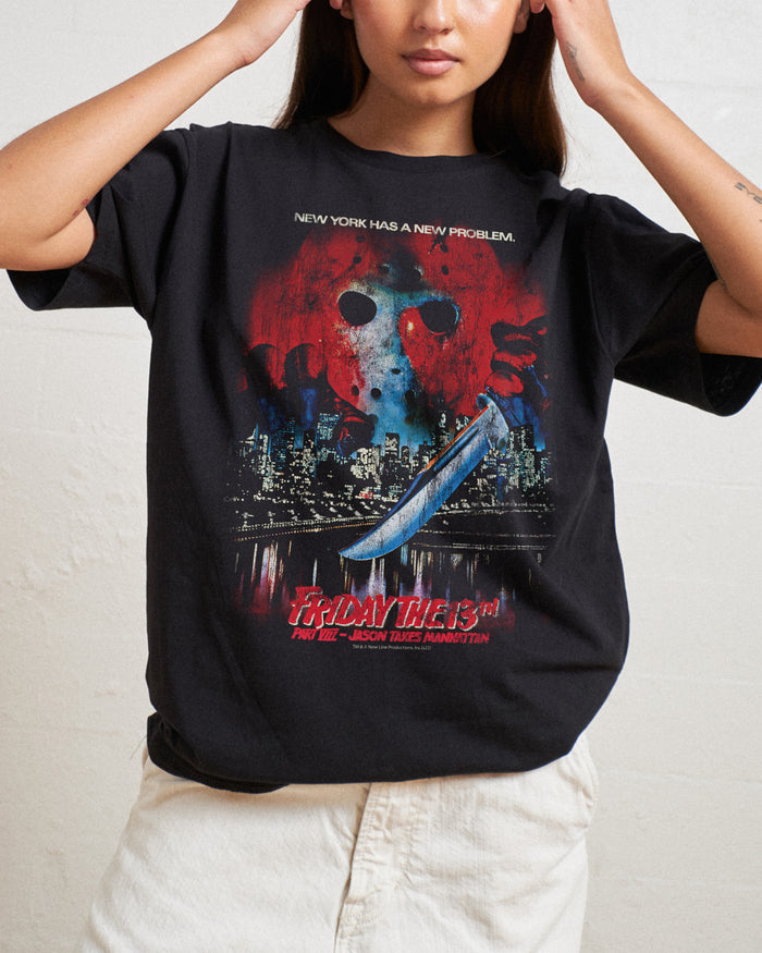 Friday the 13th - Jason Takes Manhattan T-Shirt Australia Online