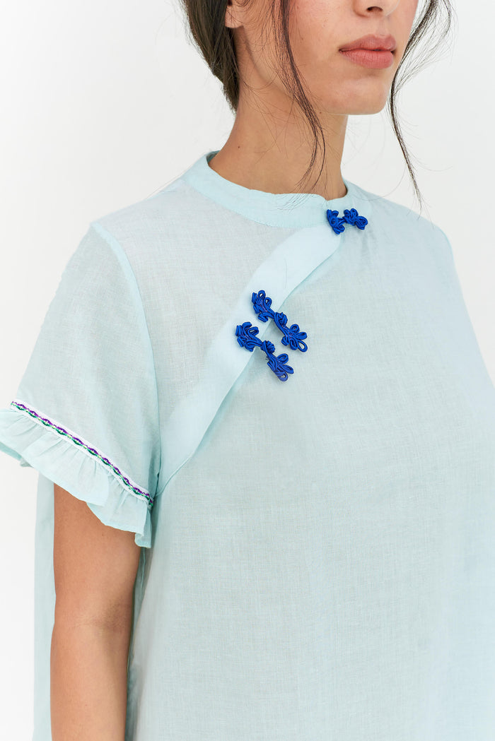 Frog Closure Dress
