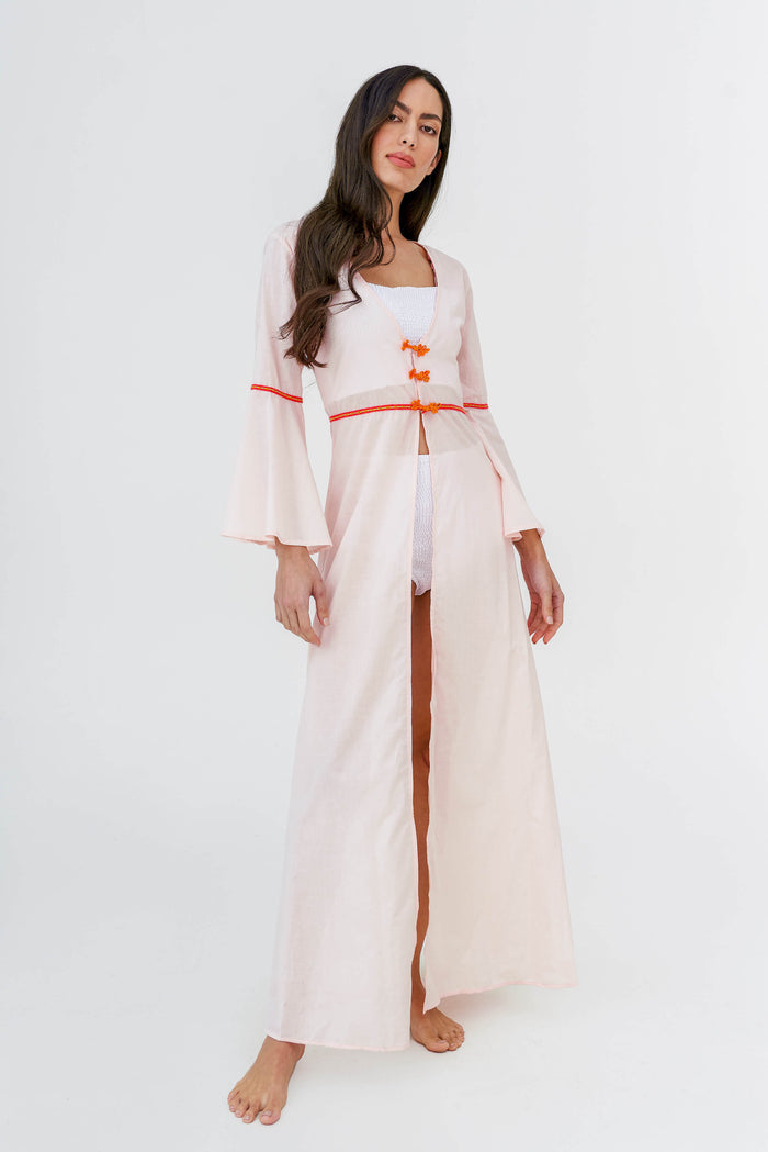 Frog Closure Kimono