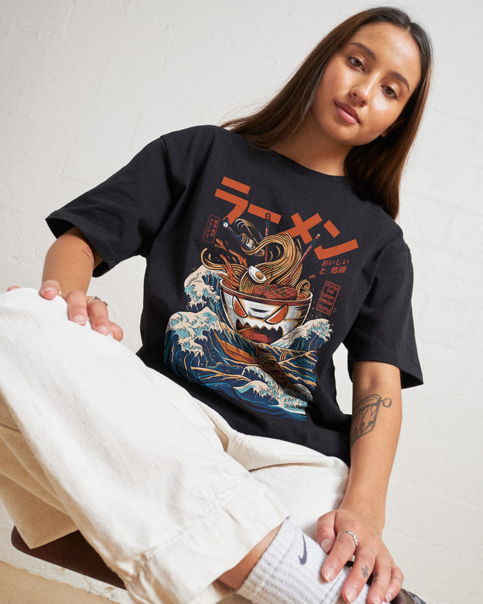 Great Ramen off Kanagawa T-Shirt Australia Online