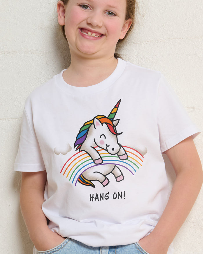 Hang On! Kids T-Shirt