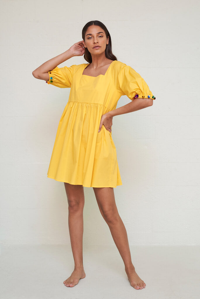 Havana Pom Pom Dress