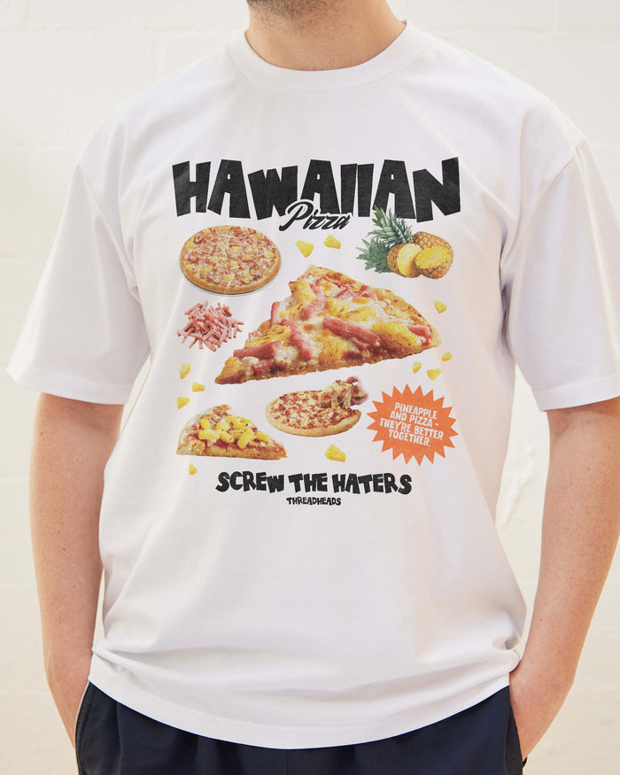 Hawaiian Pizza Bootleg T-Shirt Australia Online