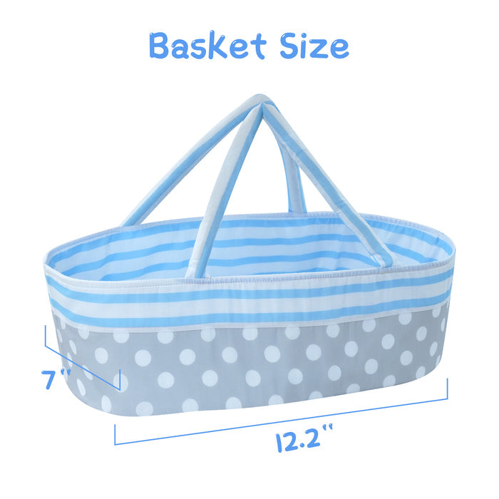 [It's a Boy!] for 12 inch Reborn Baby Clothing Essentials-8pcs Gift Set Accessories