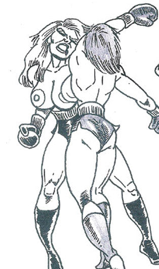 JMR-CS-009  RAE LENNOX vs. KATE DAY  Cartoon Story
