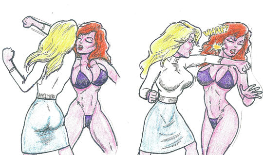JMR-CS-010  LOCKER ROOM SHOWDOWN  Text & Illustrations