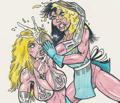 JMR-CS-014  ULTRAVENUS vs. SERALEE  Cartoon Story