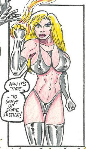 JMR-CS-014  ULTRAVENUS vs. SERALEE  Cartoon Story
