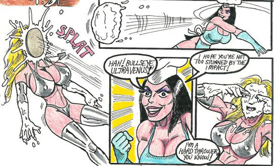 JMR-CS-014  ULTRAVENUS vs. SERALEE  Cartoon Story
