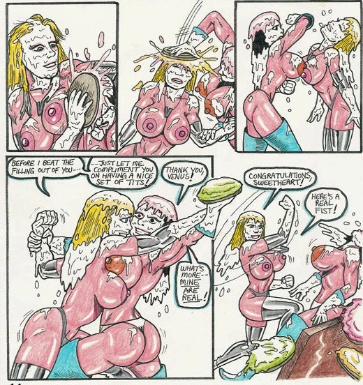 JMR-CS-014  ULTRAVENUS vs. SERALEE  Cartoon Story