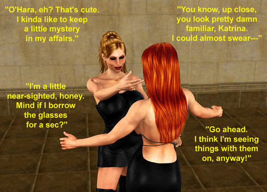 JMR-CS-015  MIGHTY MAUREEN Maureen's Night Off  Computer Art Story
