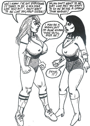 JMR-CS-016  TOP BILLING plus LITTLE SISTER  Cartoon Story
