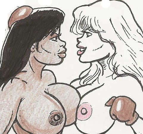 JMR-CS-O05  BARE BOXING  Cartoon Story