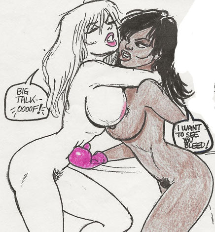JMR-CS-O05  BARE BOXING  Cartoon Story