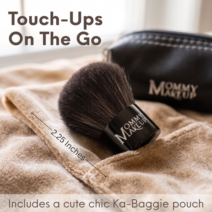 Kabuki Brush - Hand cut, Vegan, Cruelty-Free Mineral Makeup Brush